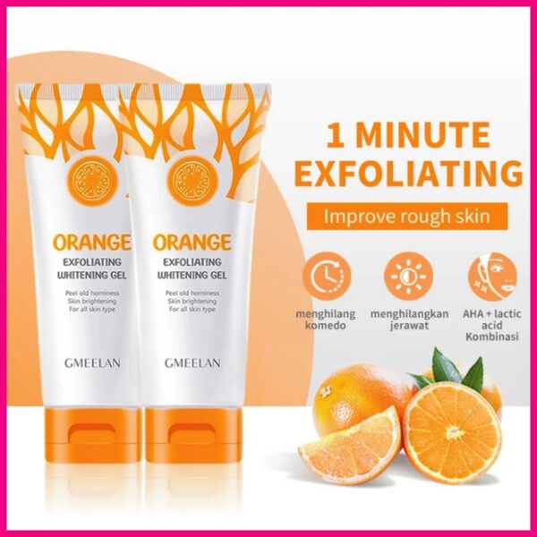 ২টি Orange Exfoliating Whitening Gel এর সাথে ২টি স্যাফরন গোট মিল্ক সোপ ফ্রি