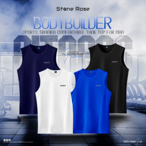 Offer 4 Pcs China Mesh Fabric Tank Top Combo Pack-25433T